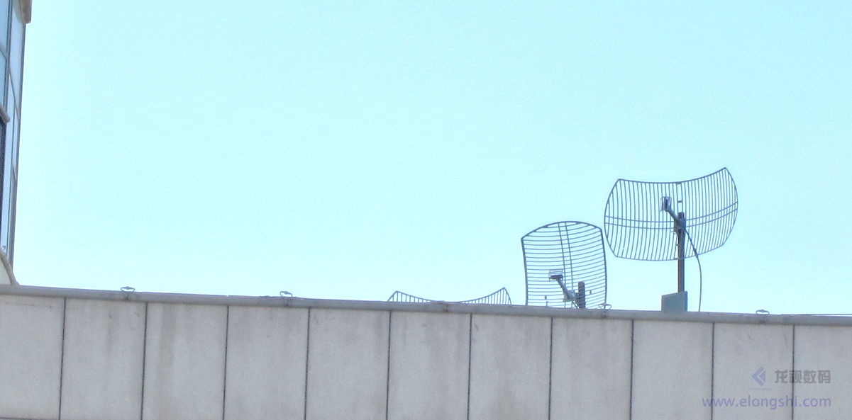 深圳龍視數碼遠程距離模擬無線影音傳輸，視頻+聲音（立體聲）