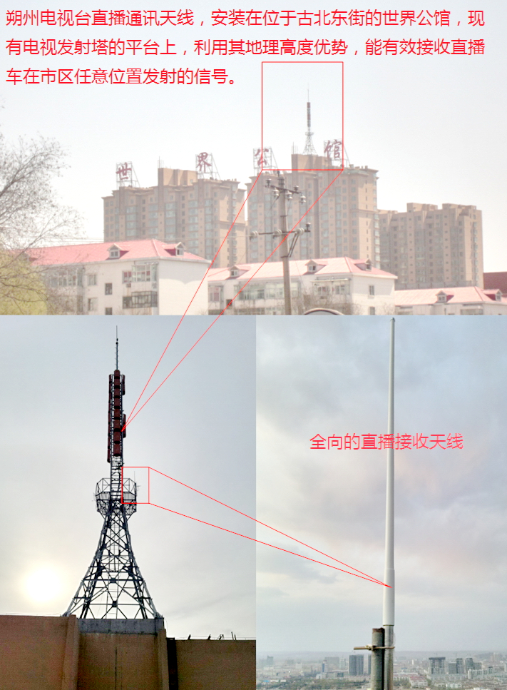 朔州電視臺直播通信天線安裝: